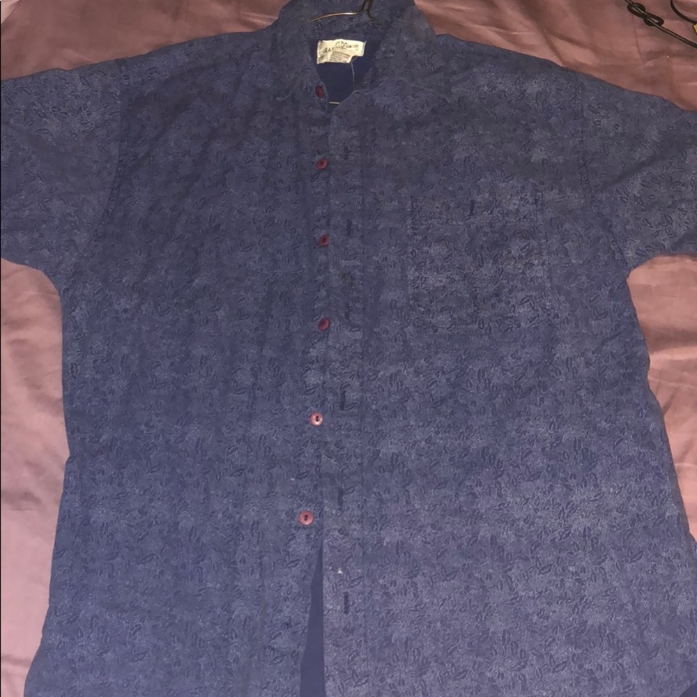 Men’s blue shirt